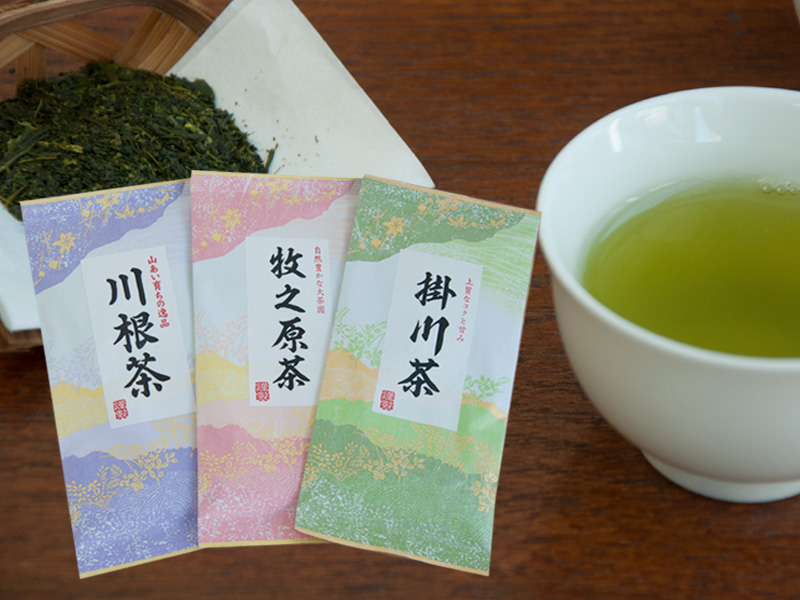 静岡茶「川根茶」、「牧之原茶」、「掛川茶」販売開始♪